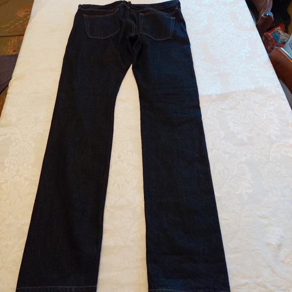 Uniqlo Ines De La Frassange slimfit straight leg low rise denim jeans. 29×33 - Picture 9 of 11